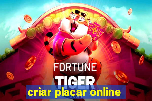 criar placar online